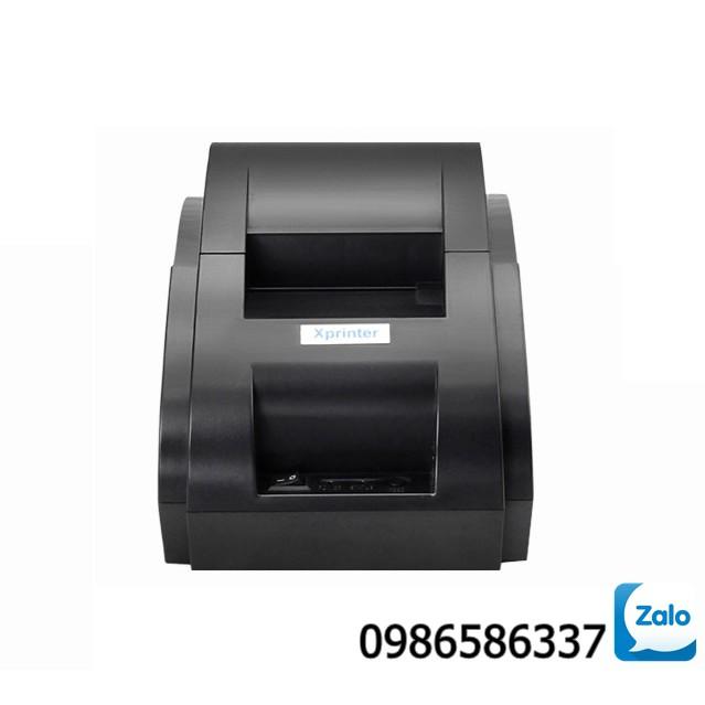Máy in hóa đơn K58 máy in hóa đơn mini máy in bill K58 máy in mini Xprinter XP-58iih