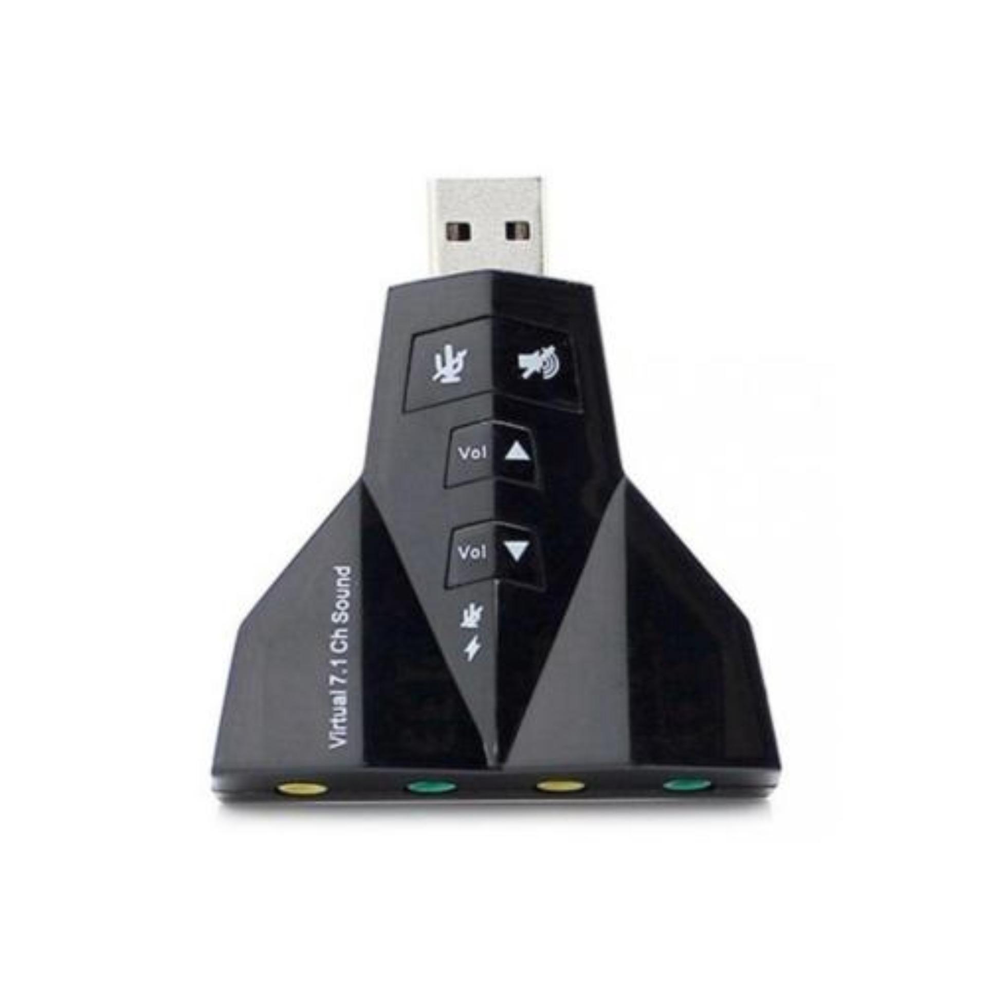 USB Sound Âm Thanh 3D Ra 4 Cổng 7.1