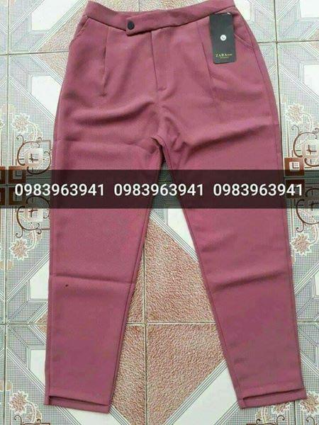 Quần Baggy Gấu Lệch màu Hồng