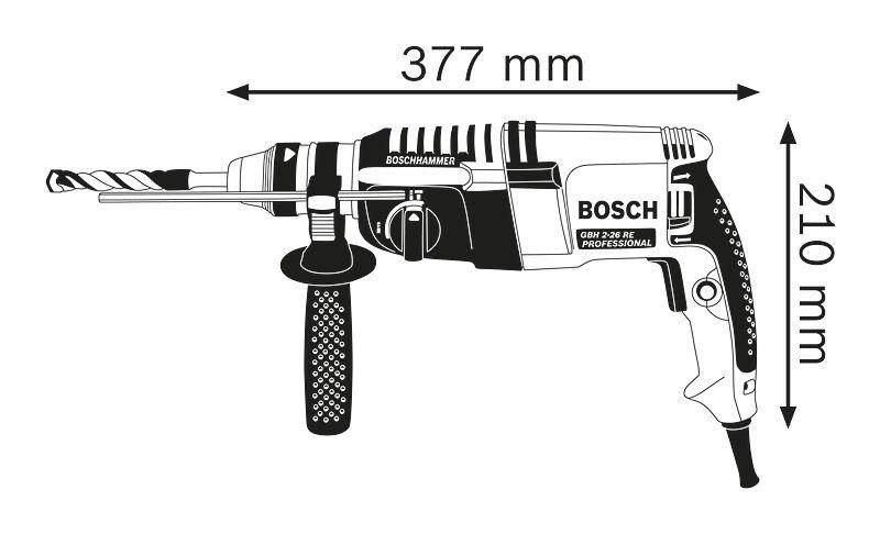 Máy khoan búa Bosch GBH 2-26 RE