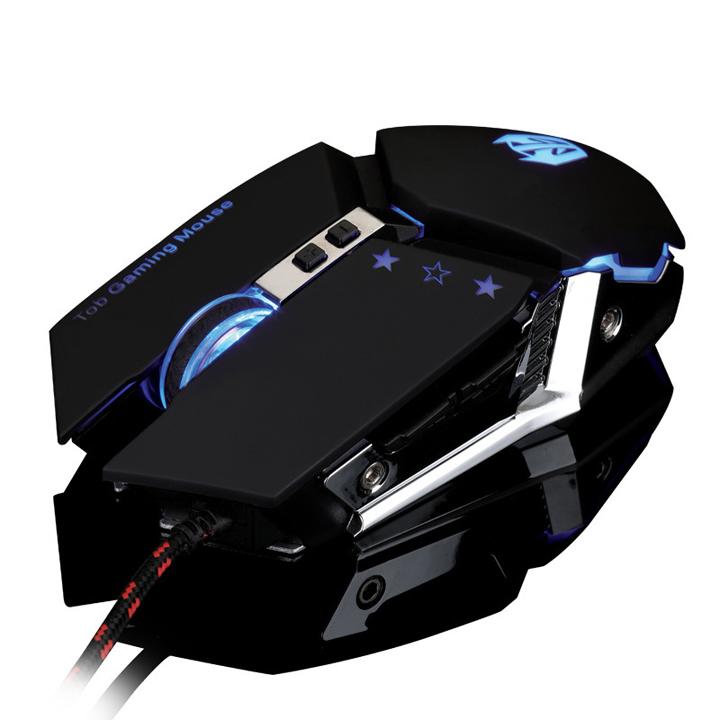 Chuột chuyên game 6d - led 7 màu ewdean t06