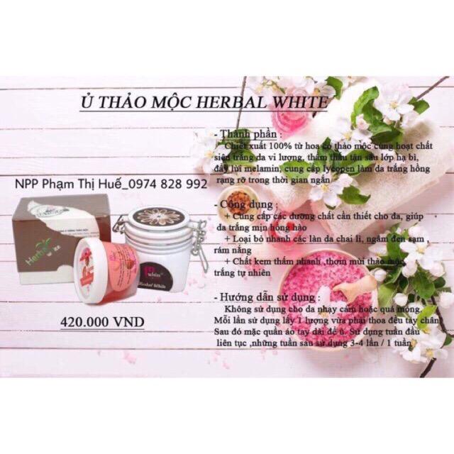 KEM Ủ TRẮNG THẢO MỘC HERBAL WHITE