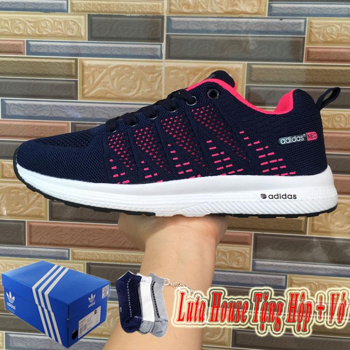 Giày Tập Gym Thể Thao Xanh Nữ [ Tặng Vớ và Hộp Giày Xịn]