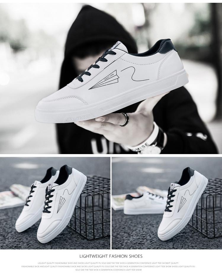 Giày sneaker nam kiểu dáng thể thao cao cấp ( Trắng )