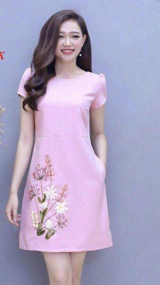[HCM]ĐẦM DÁNG XÒE IN HOA