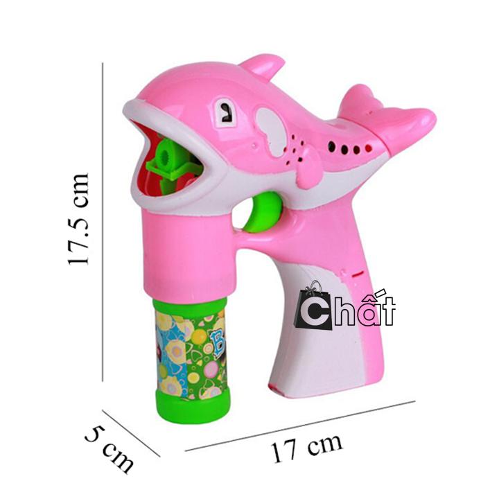 Đồ chơi bắn bong bóng, xà phòng