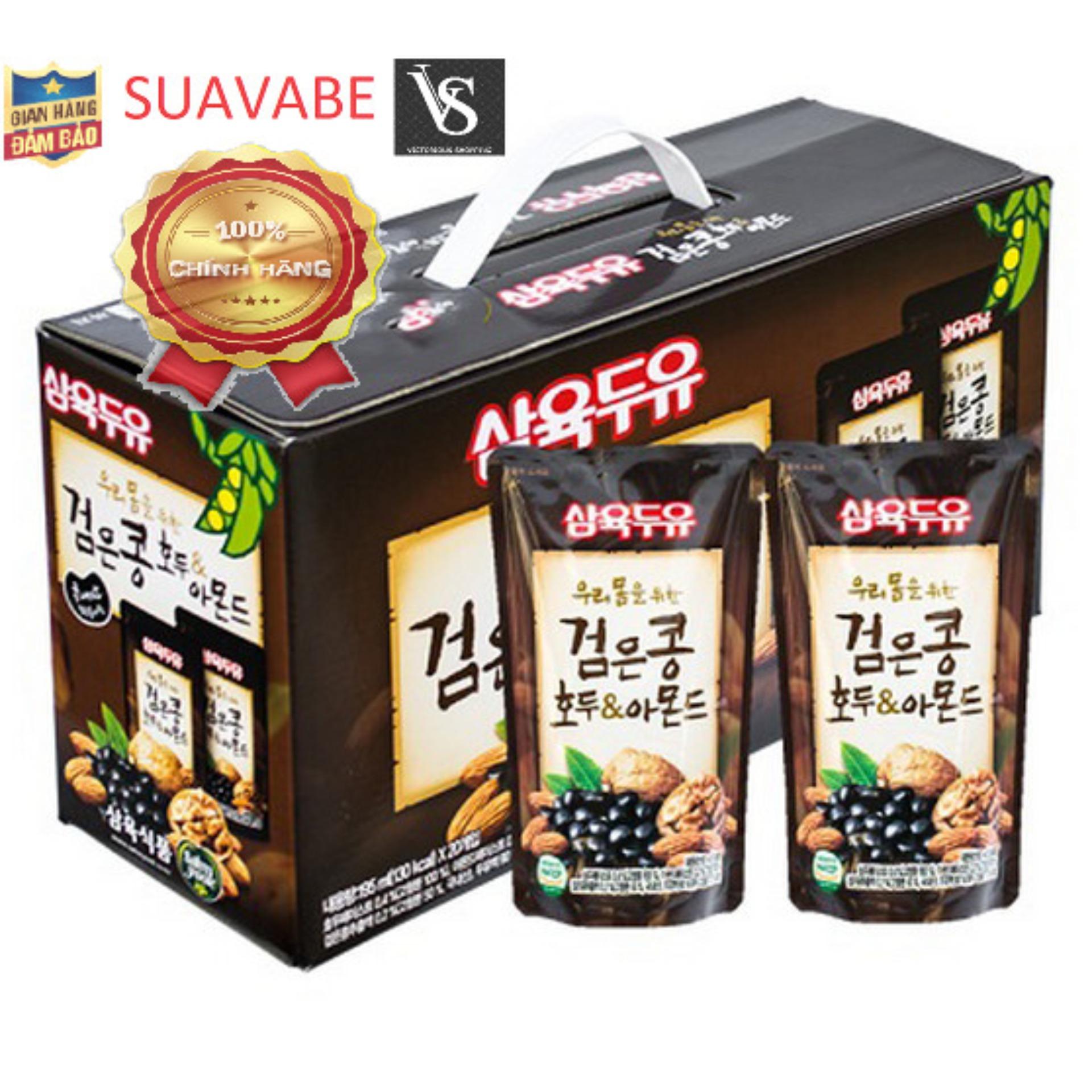 Sữa Óc Chó Hạnh Nhân Đậu Đen Hàn Quốc