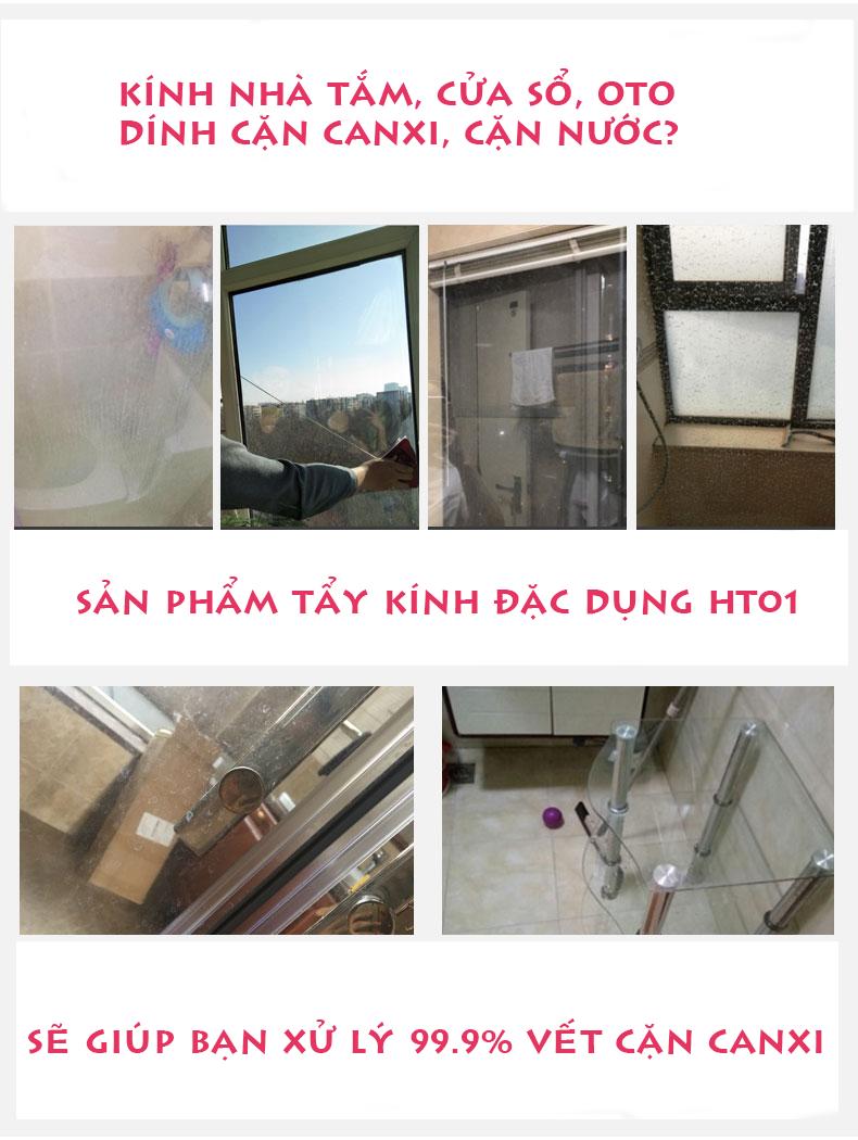 TẨY Ố MỐC KÍNH ĐẶC DỤNG H+T01