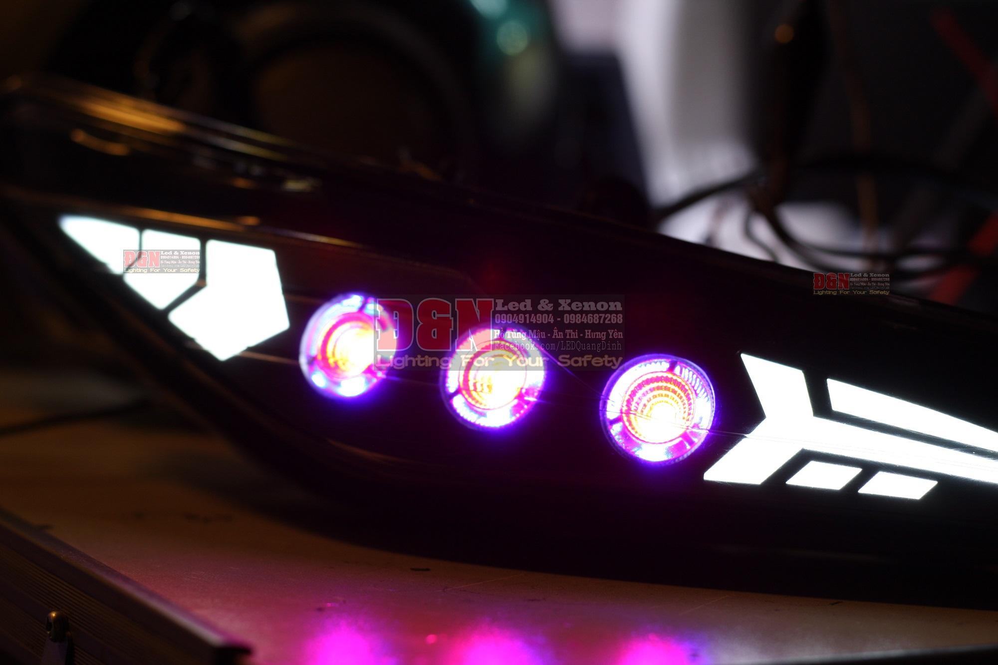 Led Audi Arrow cho Exciter 135