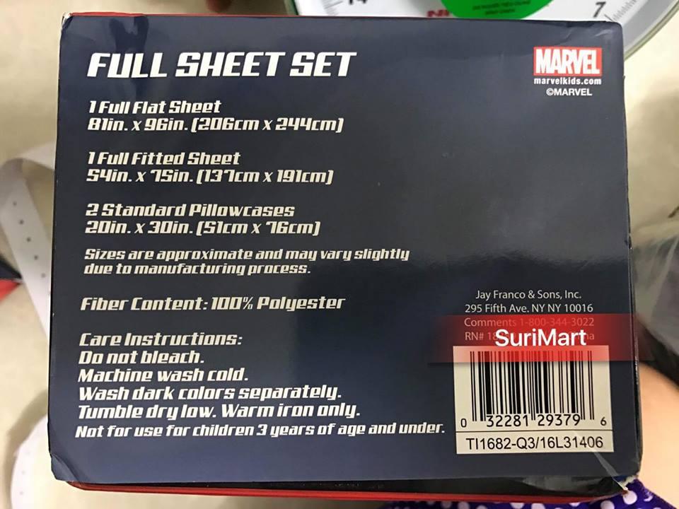 BỘ DRAP 4 MÓN AVENGERS CHO BÉ YÊU