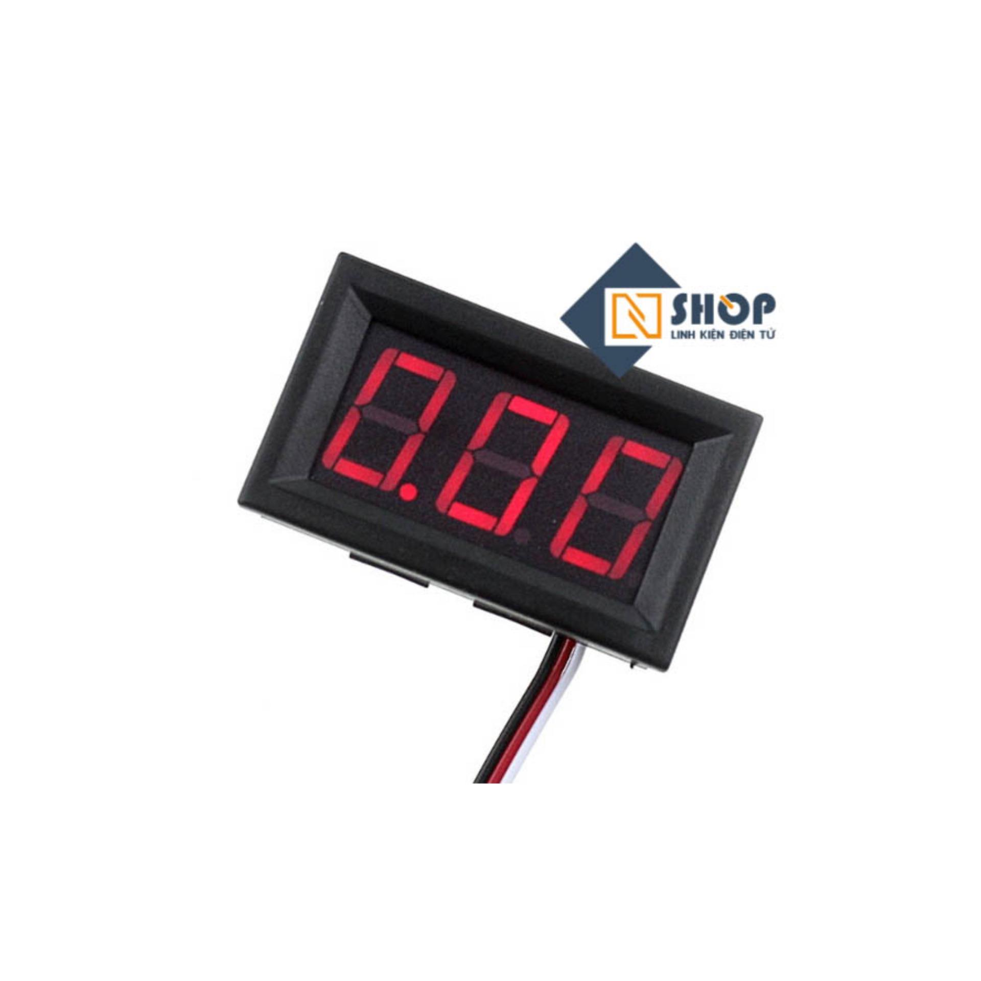 Đồng hồ đo áp 3 dây 0~30VDC