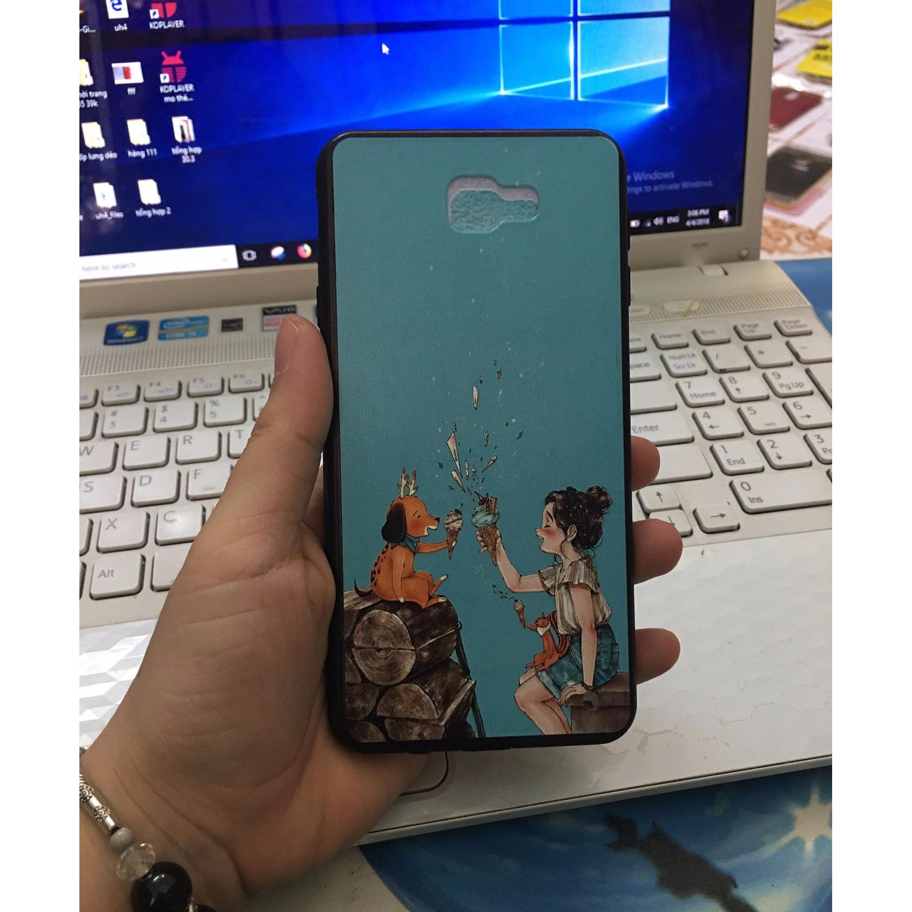 Ốp dẻo thời trang cho samsung J7 prime