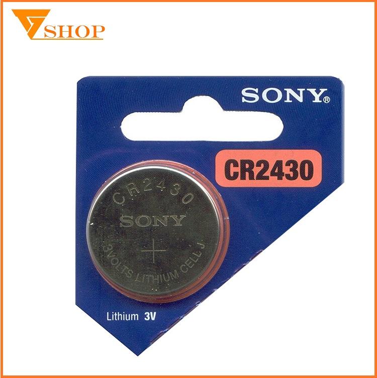 10 viên Pin CR2430 Sony 3V, Pin Remote CR2430