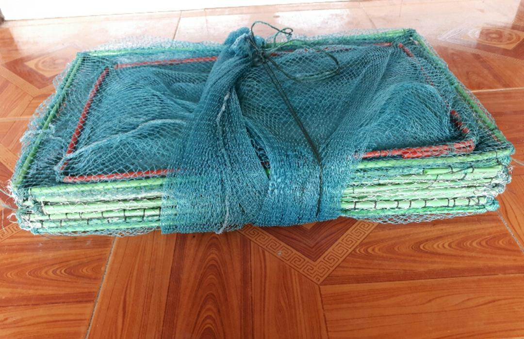 Lưới lồng bát quái khung cỡ lớn 30cm x 50cm