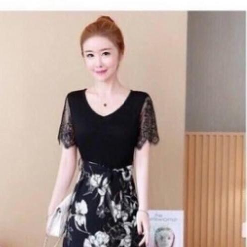 [HCM]ĐẦM DÁNG XÒE VẢI LỤA MỀM MỊN TPD