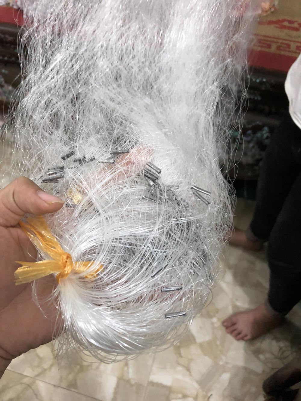 Lưới đánh cá - lưới đơn 6cm Cao 1m dài 50m