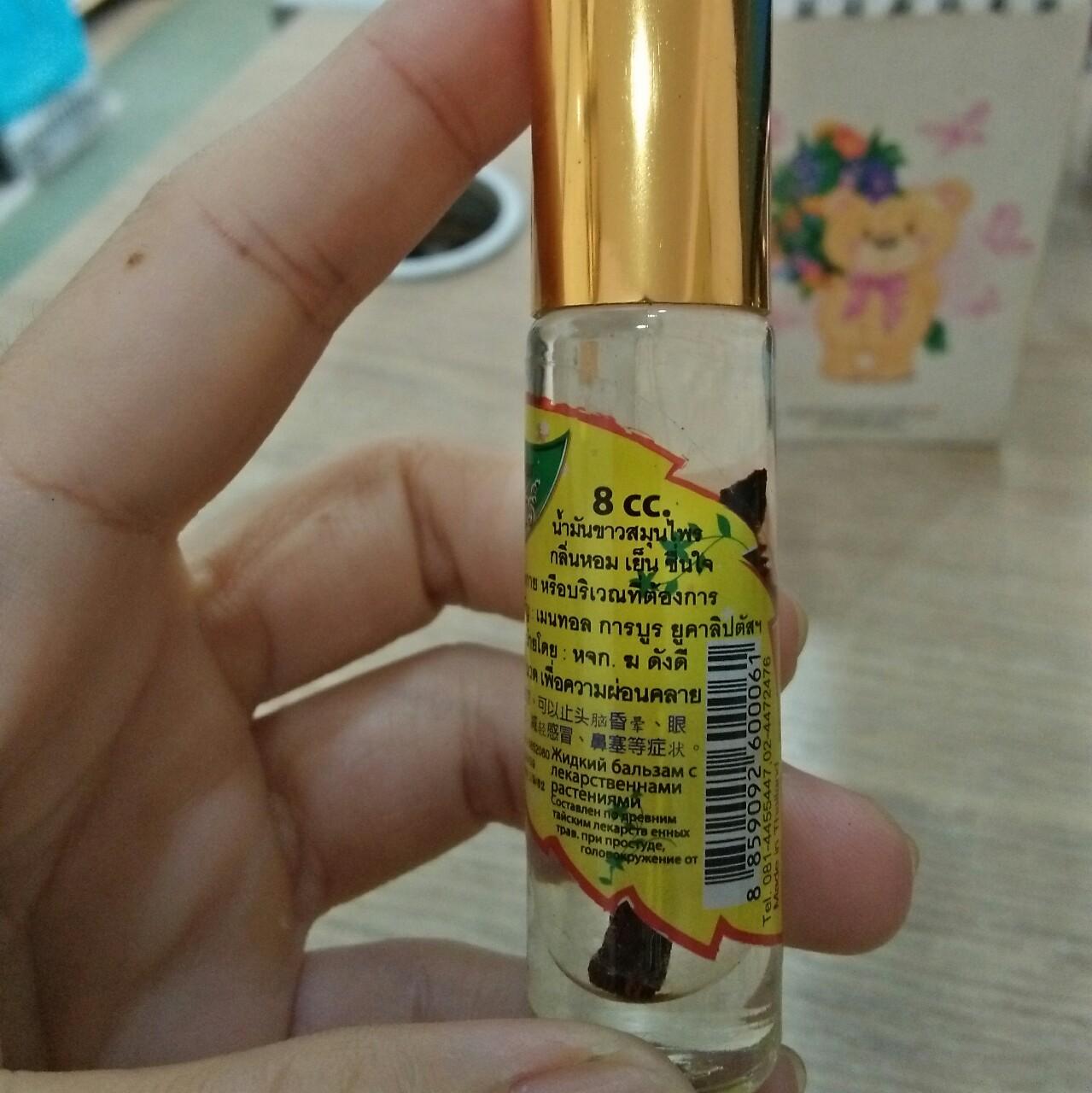 Combo 2 Dầu nóng hương quế Jermjan Thái Lan 8cc