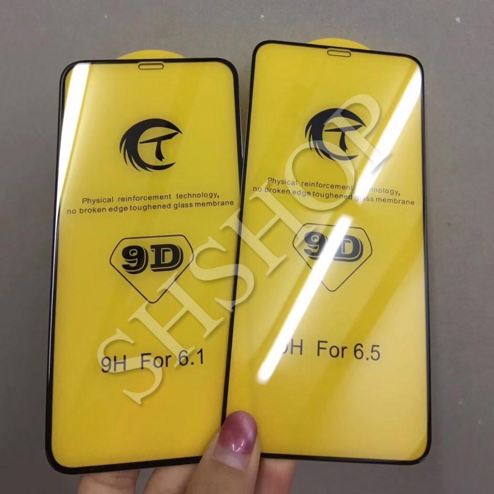 Kính Full tốt cho iphone 6 7 8 11 12 13 14 15 plus pro promax X Xr Xsmax (Cường lực Full màn hình loại tốt mượt ít bám vân tay)