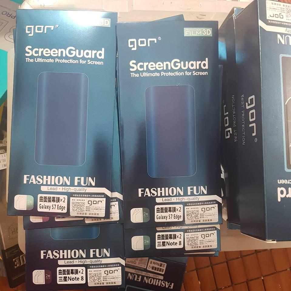Bộ 2 miếng dán dẻo GOR 3D cho Samsung Note 8 (dán full màn hình)