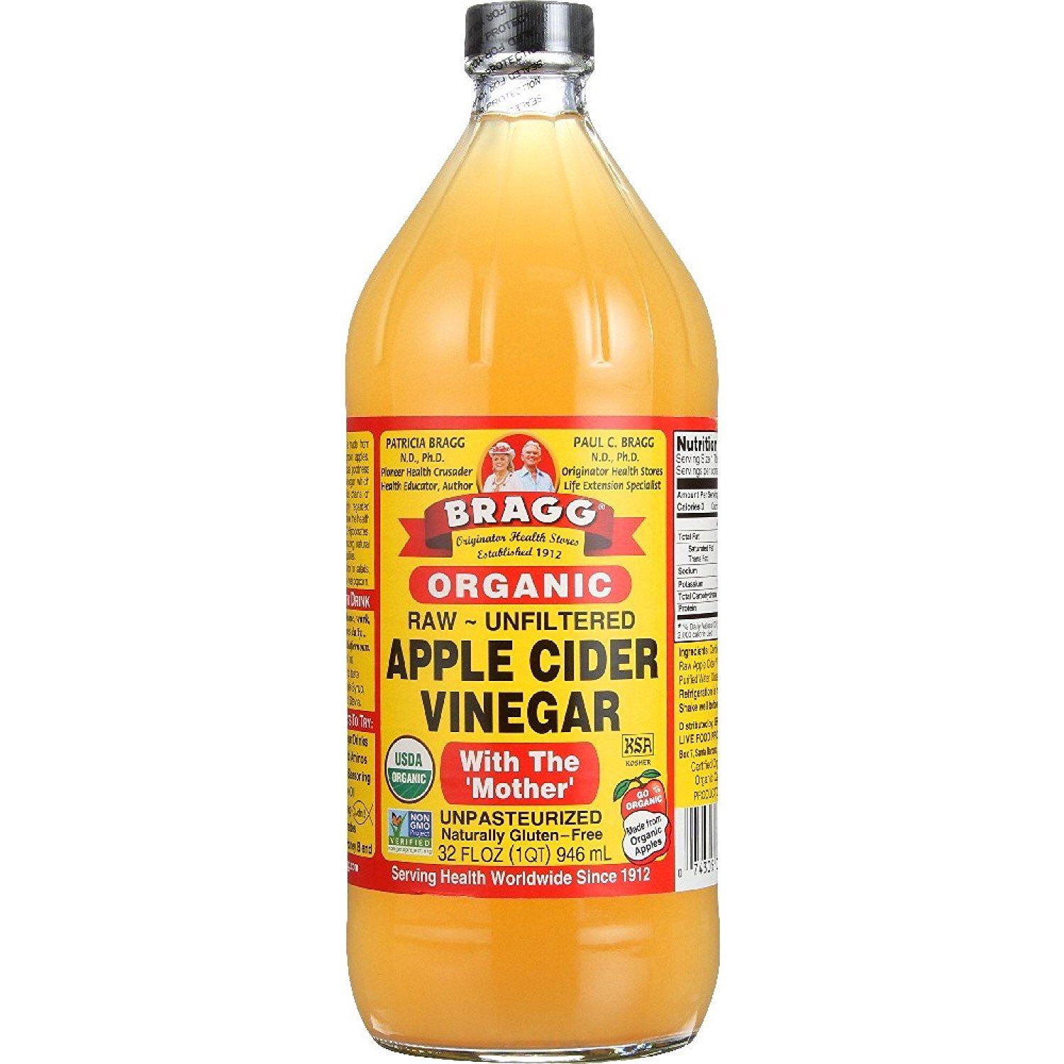 Dấm táo hữu cơ Bragg 473ml - 946ml