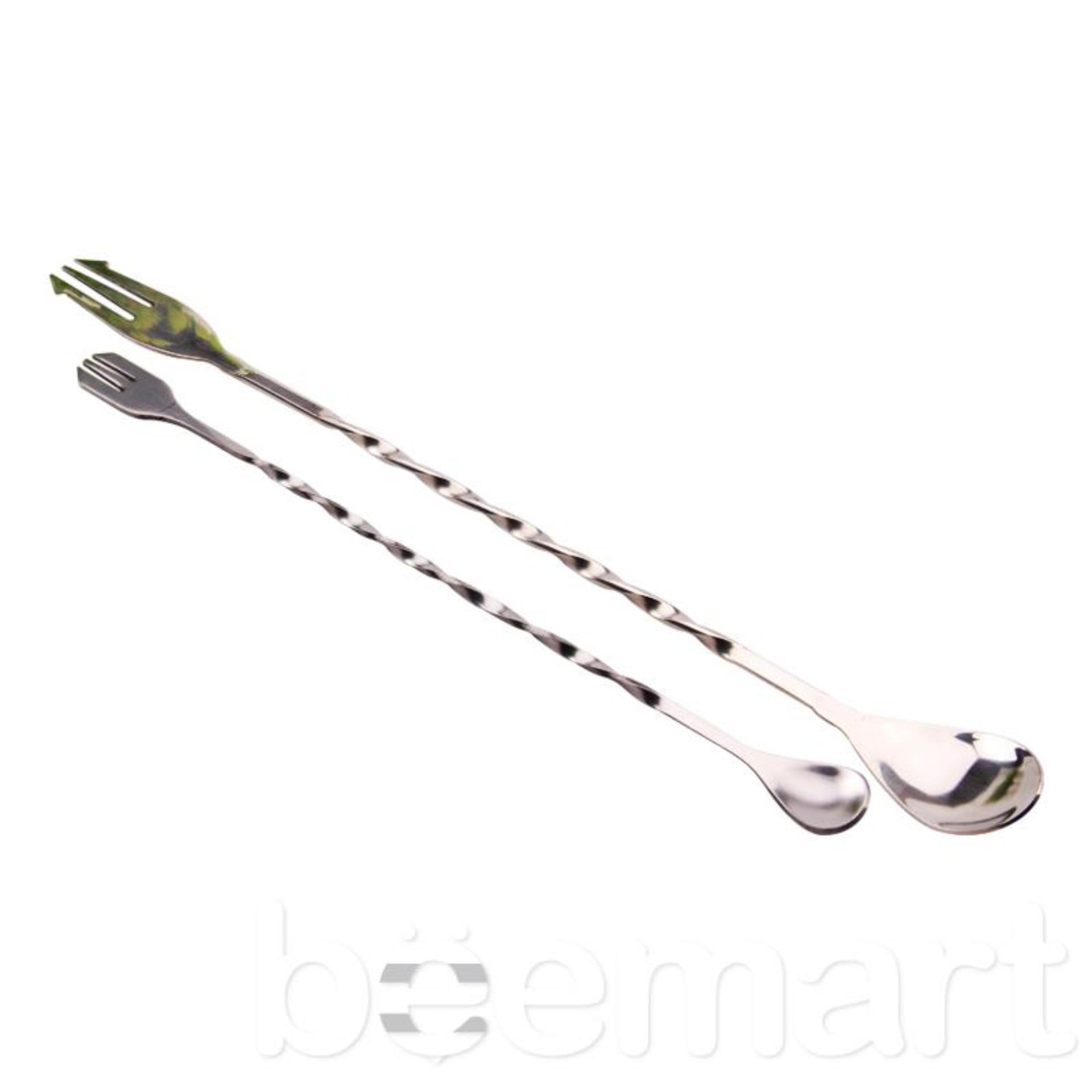 Thìa pha chế cocktail barspoons inox 32cm