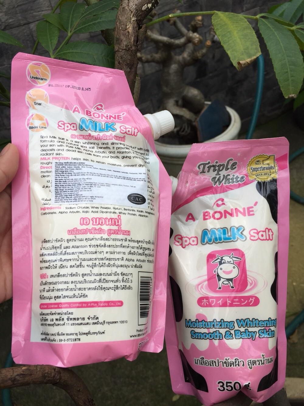 A Bone Spa Milk Salt