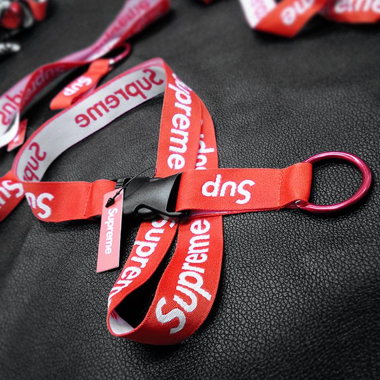 [HCM]LANYARD KEYCHAIN - Dây đeo đa năng V.10 (màu đỏ)