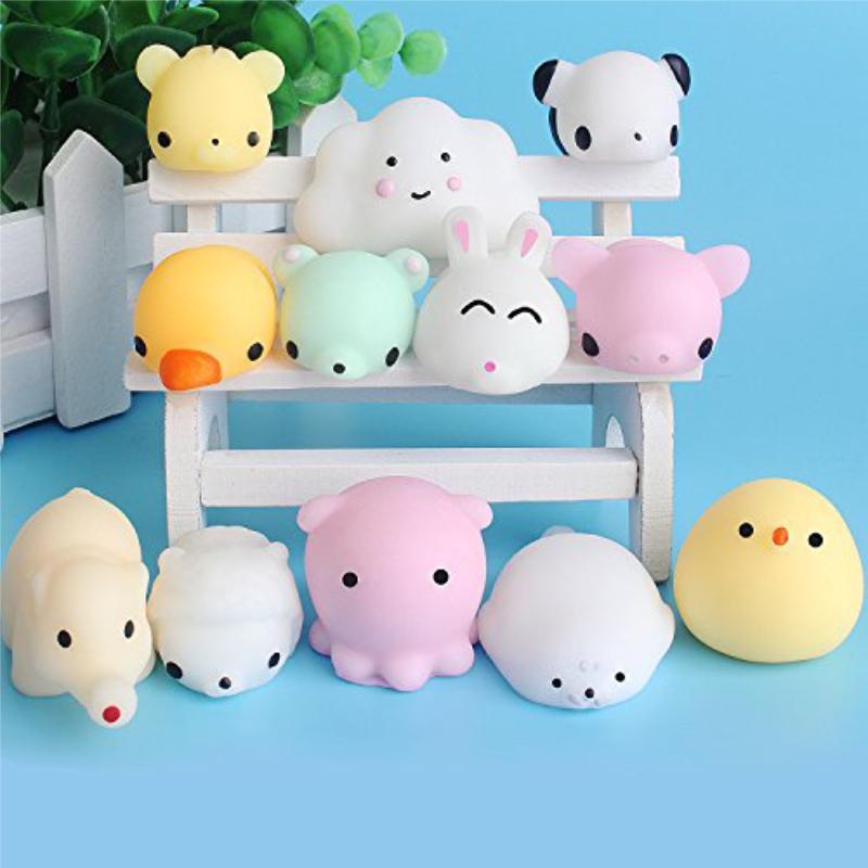 COMBO 16 Squishy Mochi Hình Thú Siêu Dễ Thương ( Có Hộp Đựng Riêng Từng Con ) - Popy Shop