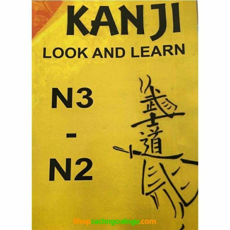 Sách - Kanji Look And Learn N3 – N2