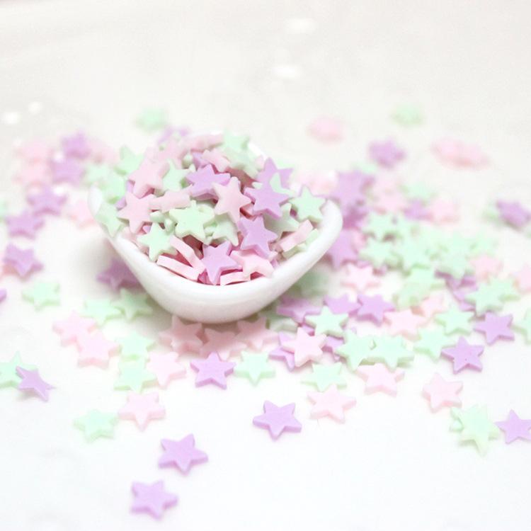 [HCM]50g cốm trộn trang trí slime - cốm ngôi sao