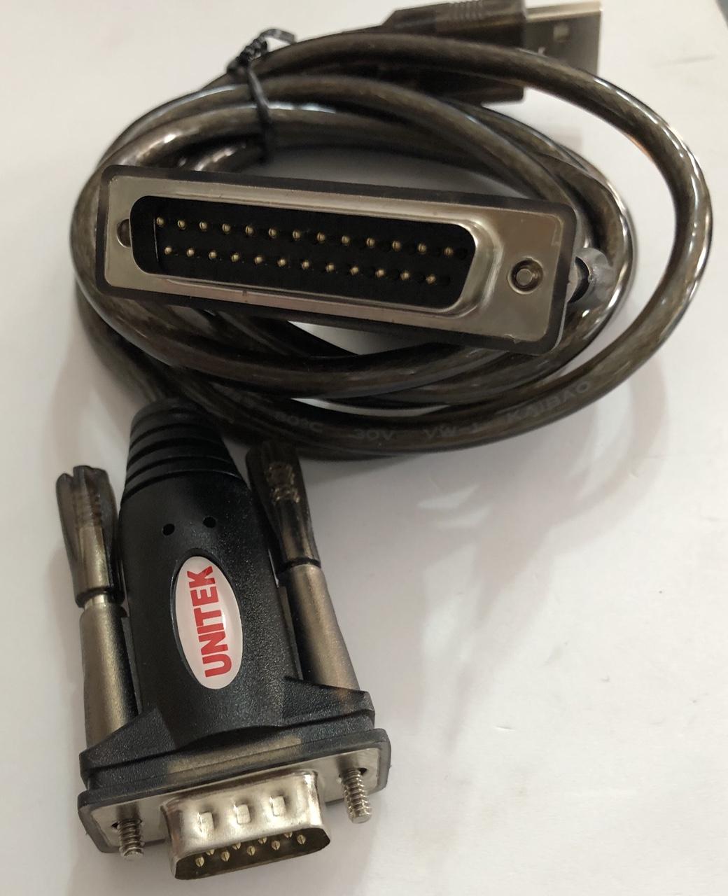 Cáp máy in chuyển từ Usb sang Com Unitek Y105A