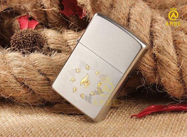 Bật lửa Zippo Mỹ vòng tròn lửa 21192