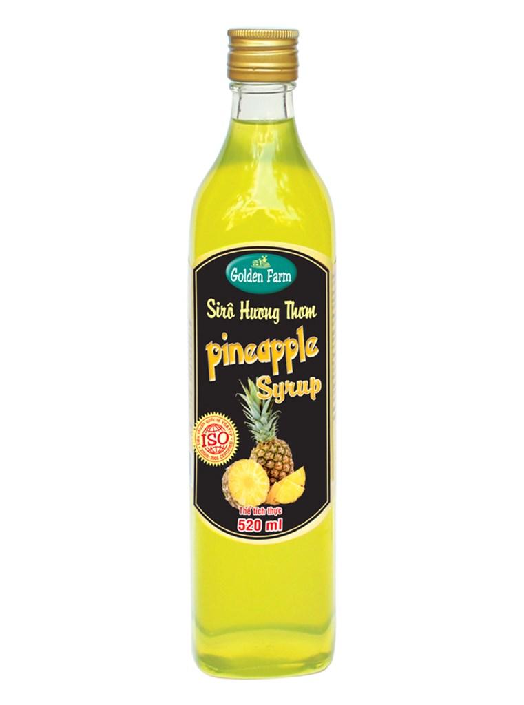 Sirô Golden Farm hương Thơm (520ml)