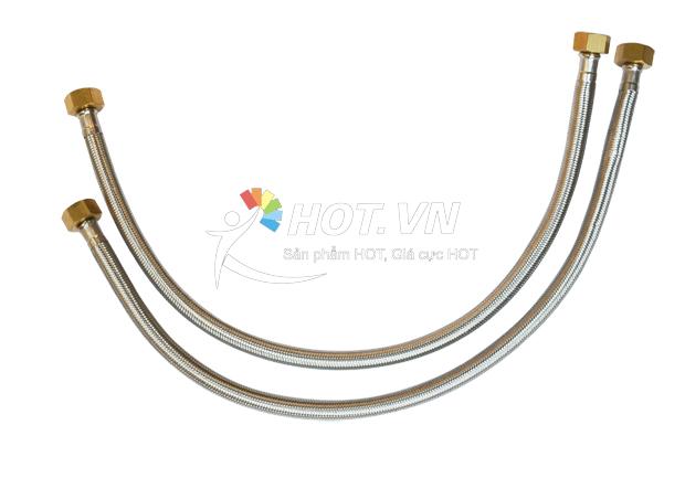 Bộ 2 dây cấp nước Zento ZDC402 (Bạc)