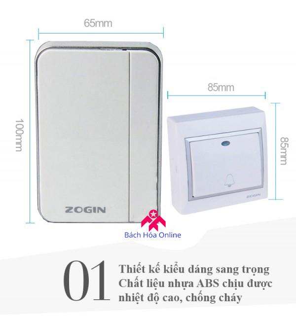 Chuông không dây ZOGIN H06