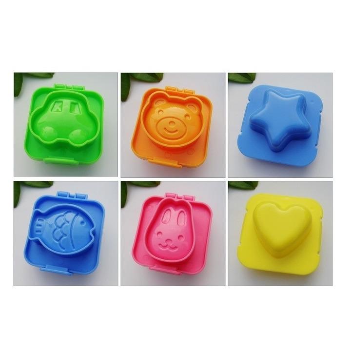 Bộ 6 khuôn ép cơm, bánh, trứng cho bé