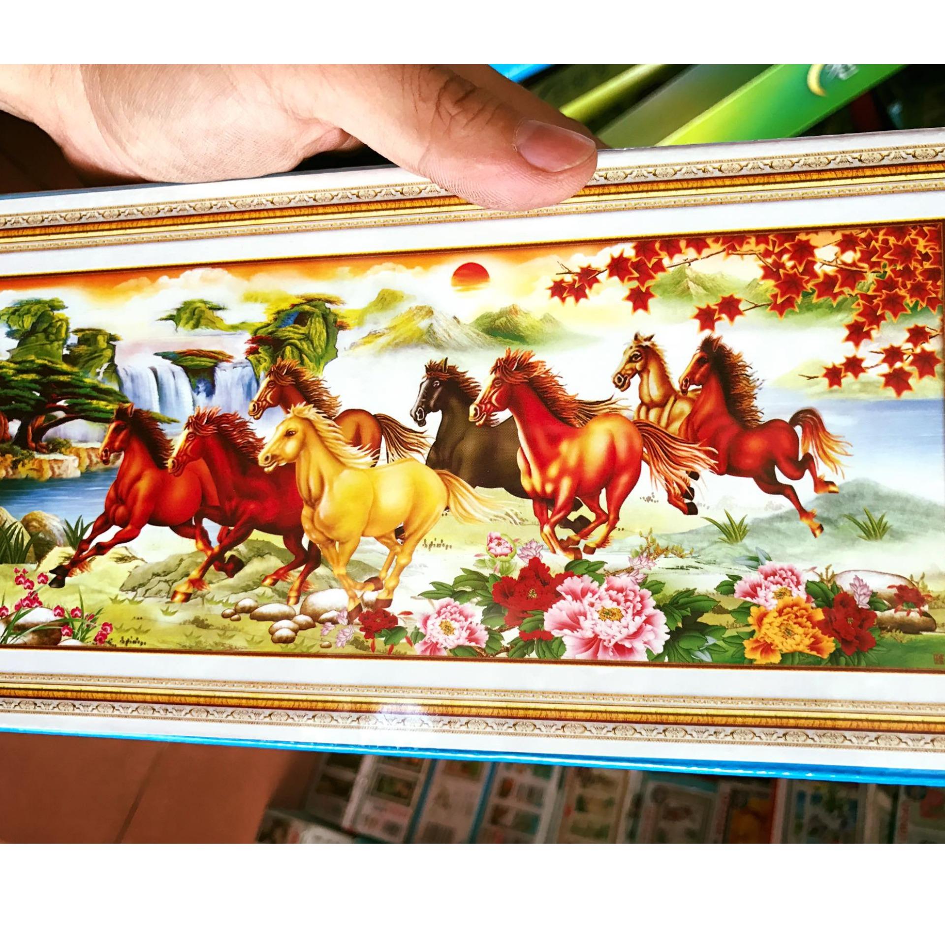 Tranh đính đá Mã đáo thành công DF295-Ngọc Thịnh