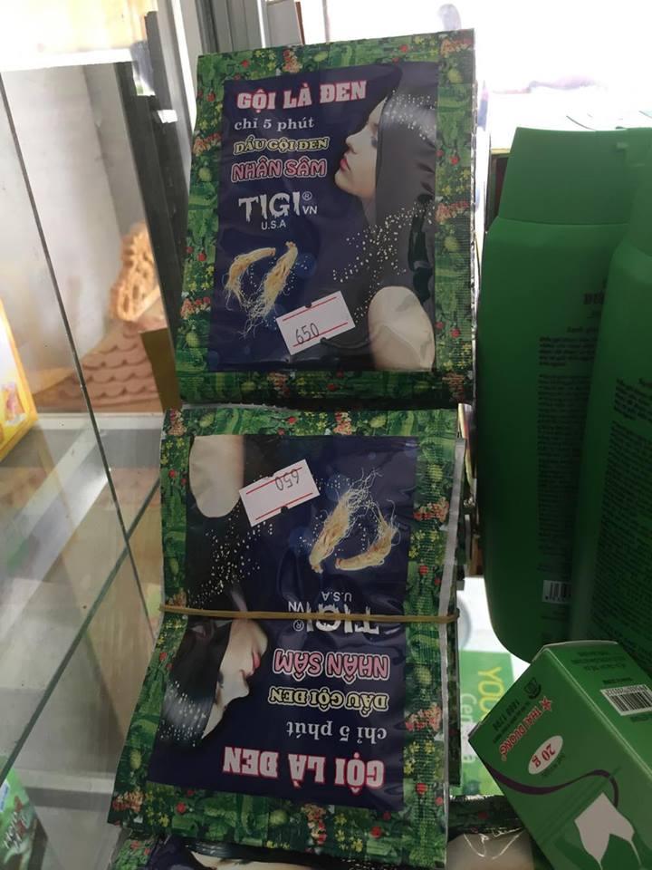 Dây nhuộm đen Tigi (10 gói )