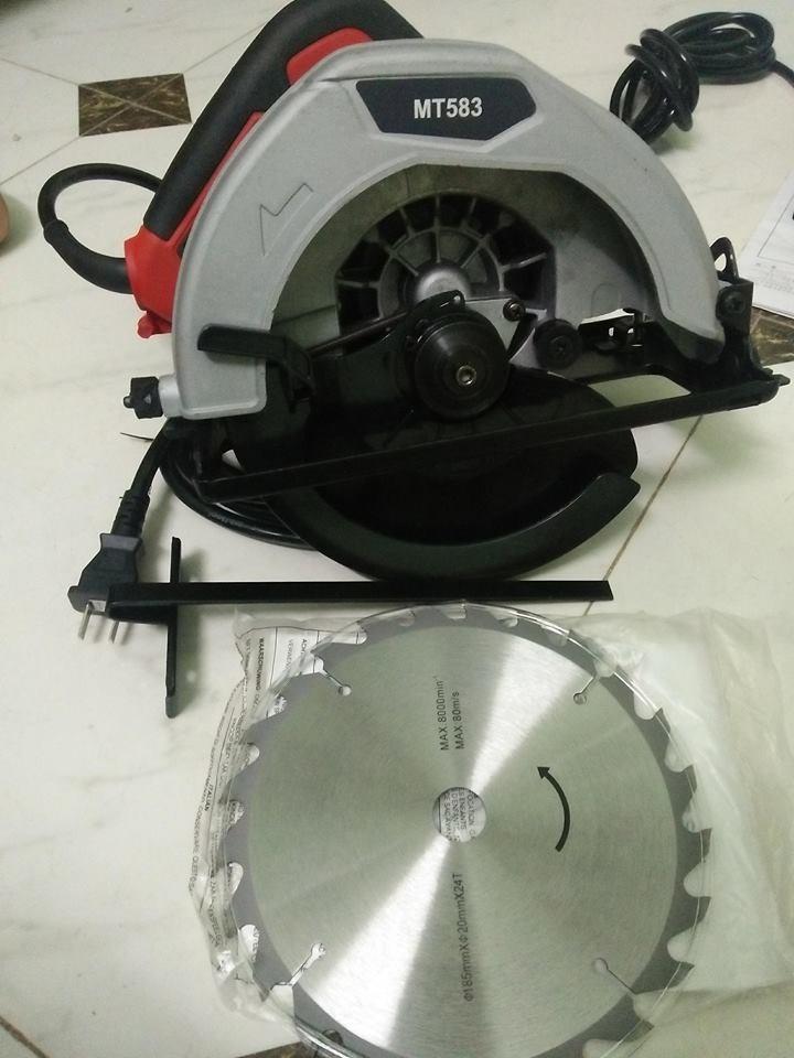 Máy cưa đĩa 184mm Maktec MT583 (Cam đen) - ABG shop