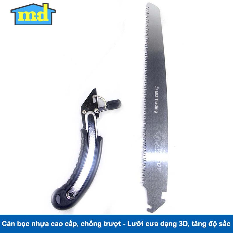 Cưa gỗ cầm tay 350mm TOP F890302 (có bao đựng)