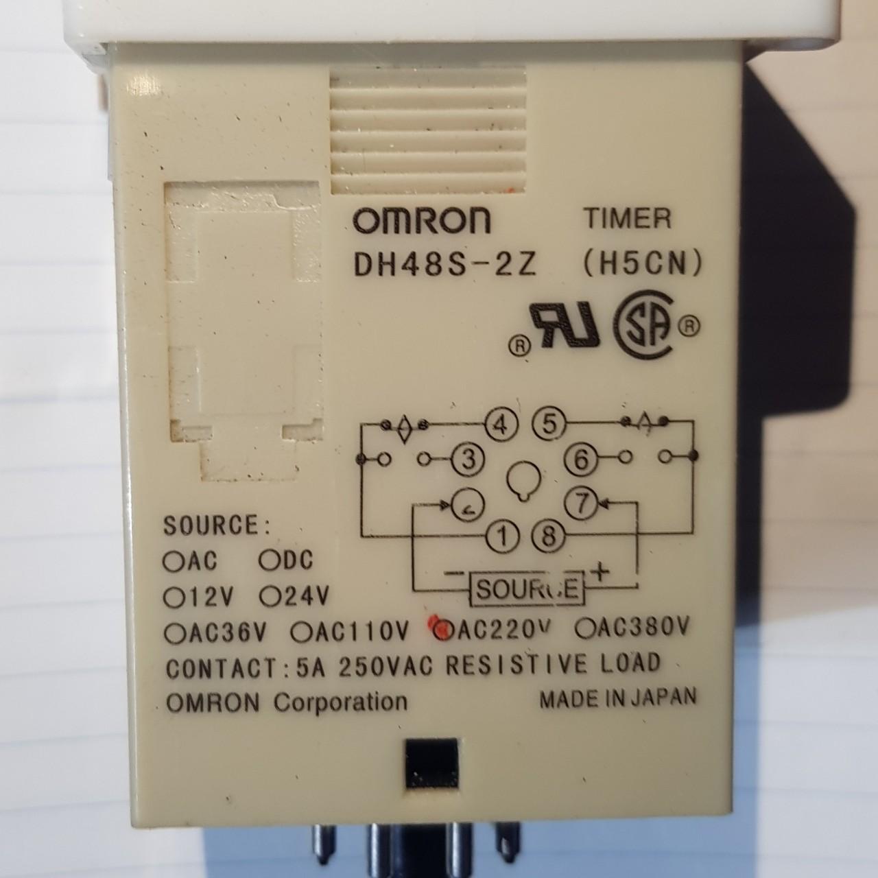 Rơ le thời gian Omron DH48S-2Z - DH48S-S