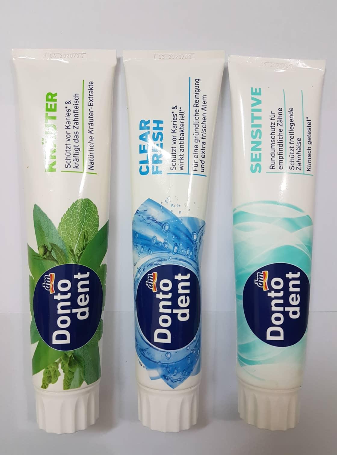 Kem đánh răng Dontodent, xách tay Đức