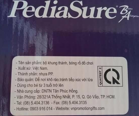 Bộ bóng rổ + khung thành bóng đá cho bé