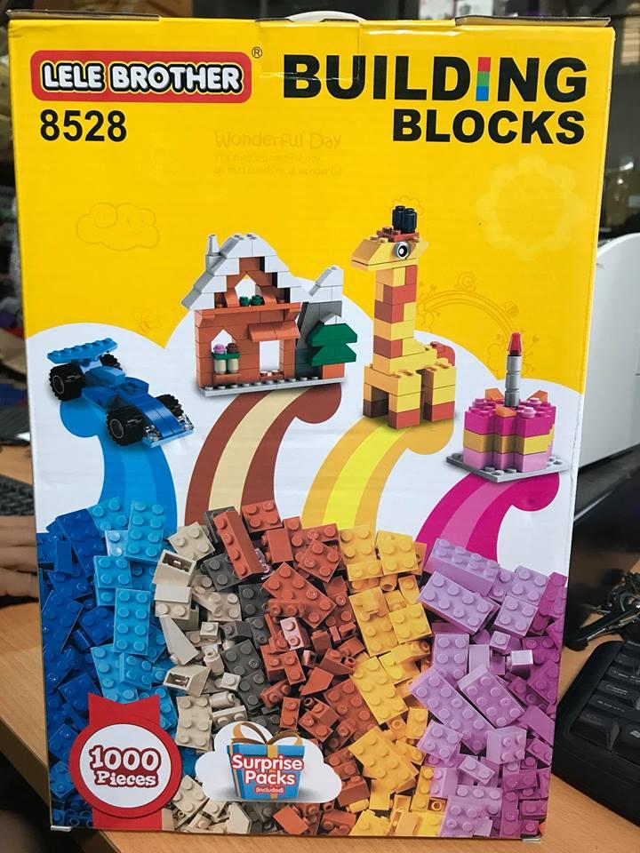 BỘ XẾP HÌNH LEGO 1000 CHI TIẾT CHO BÉ