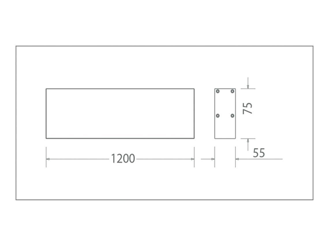 Đèn LED Thanh Treo (1200x55x67) MLL492-036WS658LB6/MLL492-036WS408LB6/MLL492-036WS278LB6