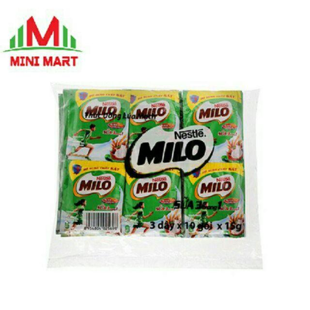 Bột sữa Nestle MILO pha uống trực tiếp_gói