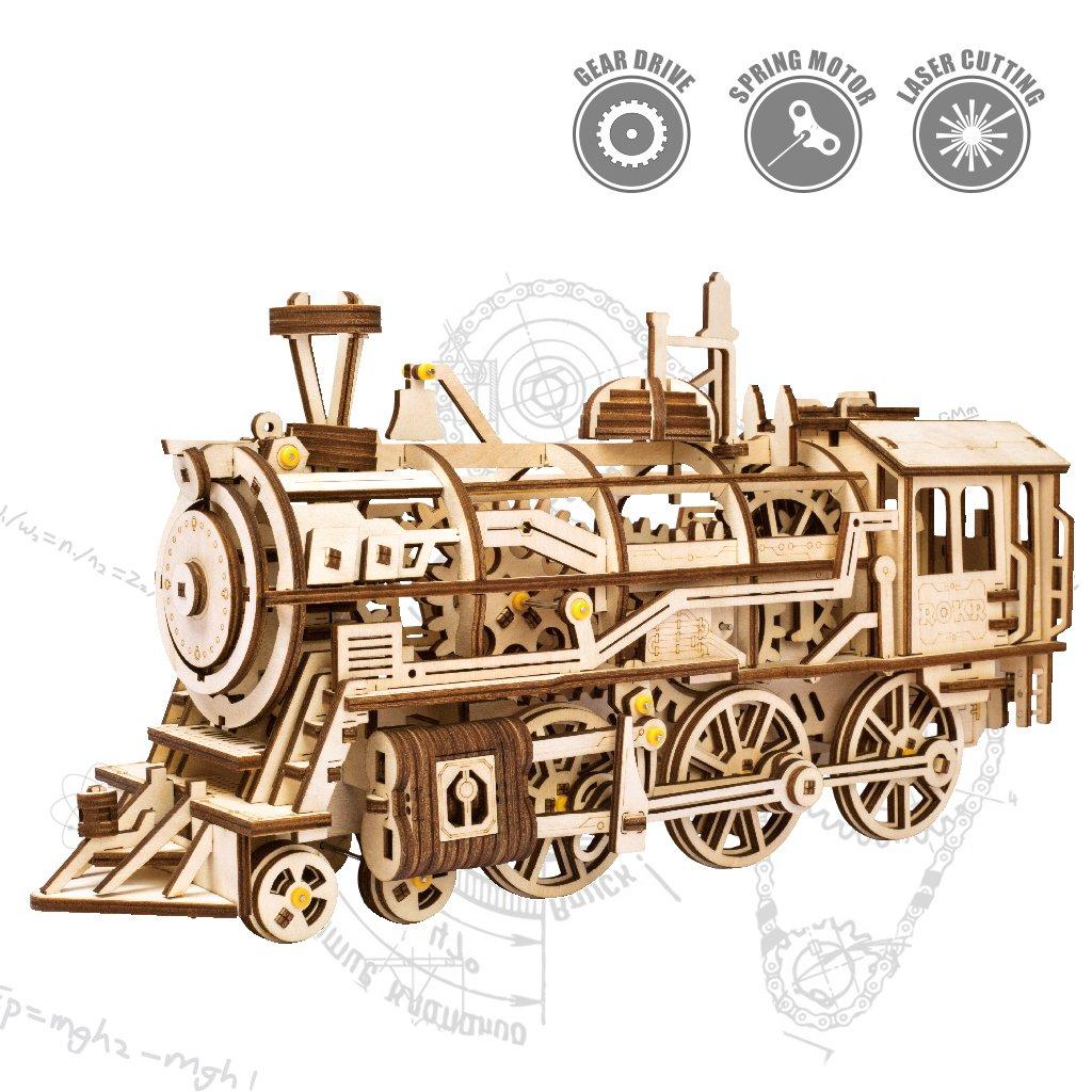 Diy laser cutter - Mechanical Gears Locomotive