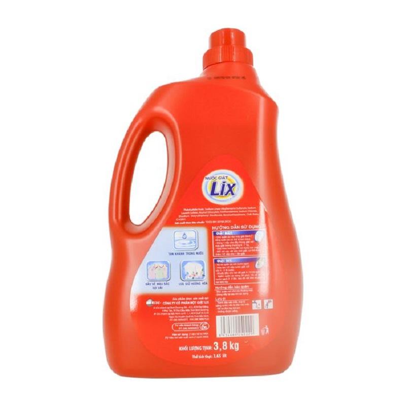 Nước giặt Lix đậm đặc 3.8kg