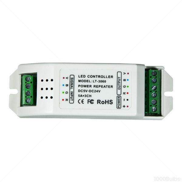 kích tín hiệu Ltech CV Power Repeater LT-3060 3ch 3 kênh 5A signal amplifier