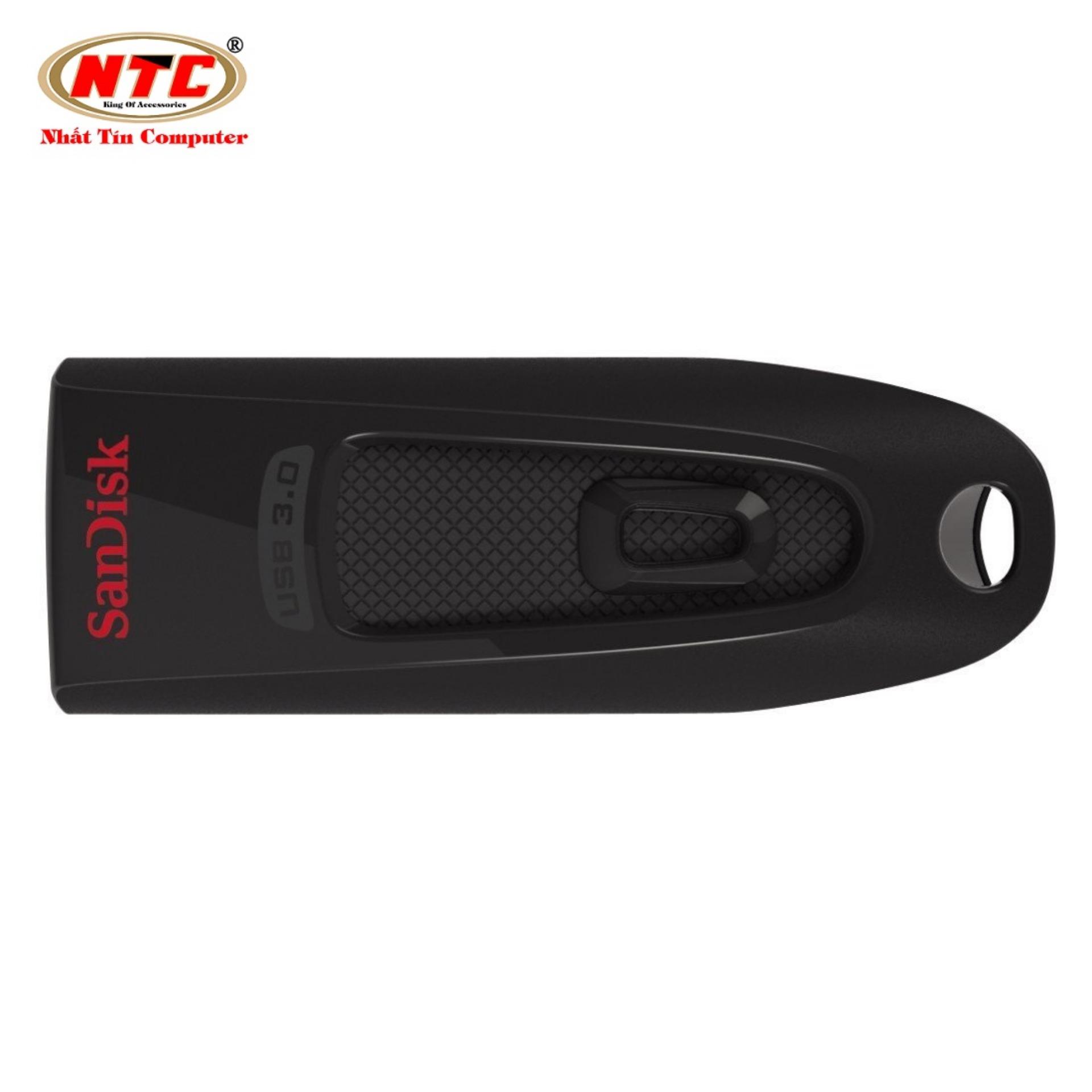 USB 3.0 SanDisk Ultra CZ48 16GB 100MB/s (Đen) - Nhất Tín Computer